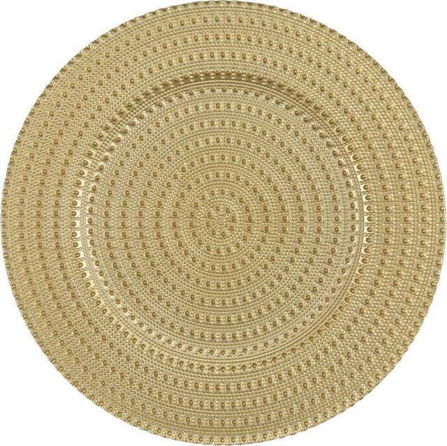 Fortessa Presentatiebord glas - Ø330mm - Goud