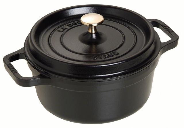 Staub Cocotte rond - Ø220mm - Zwart