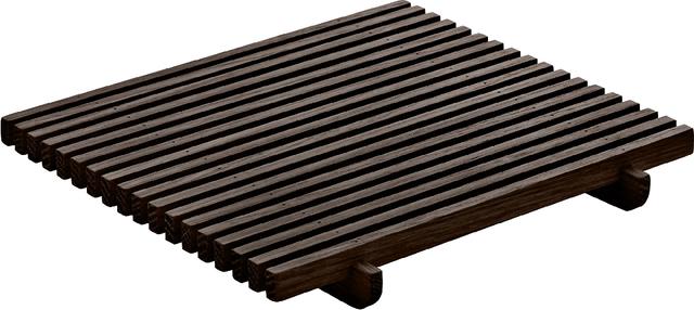 Playground Ananti Kruimelrooster vierkant - 180x180x20mm - Wenge