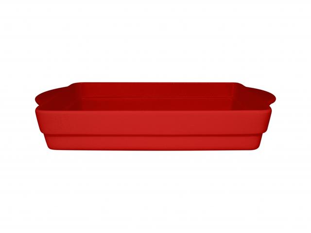 RAK Chef's Fusion Terrine rechthoekig zonder deksel - 320x220x60mm - Bright red