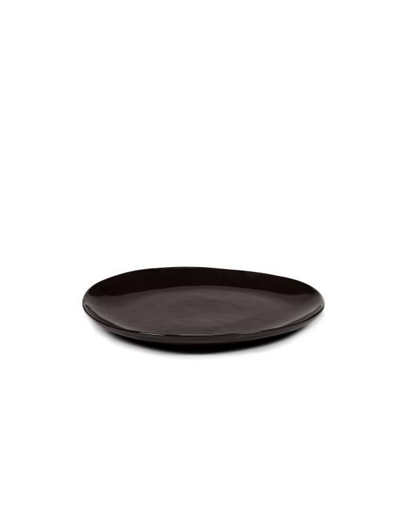 Serax La Mère tableware Bord L - Ø250mm - Ebony