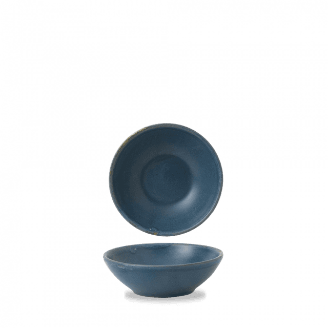Churchill Nourish Schaal ondiep - Ø130mm - 0.26Ltr - Oslo Blue