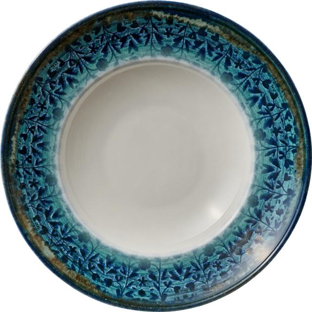 Heart & Soul Mirage Bord diep rond met rand - Ø270mm - Indigo