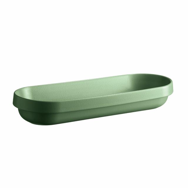 Emile Henry Welcome Schaal lang - 415x145x65mm - Vert