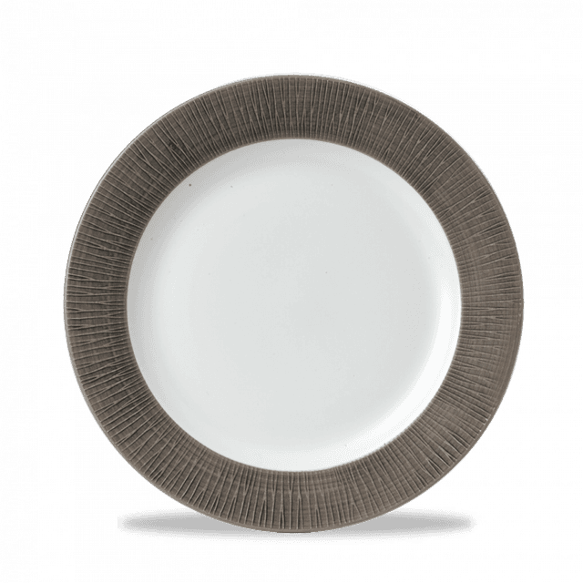 Churchill Bamboo Spinwash Bord plat met rand - Ø234mm - Dusk