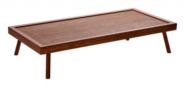 Playground Loft Presenteerplateau met voeten - 500x240x100mm - Walnoot