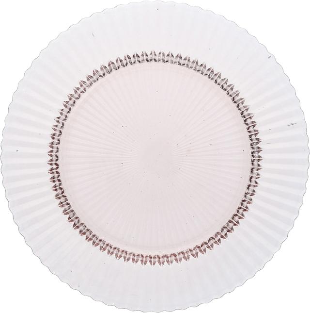 Fortessa Archie Bord plat glas - Ø270mm - Roze