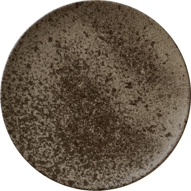 Bauscher Options Bord plat coupe - Ø280mm - Sandstone Dark Brown