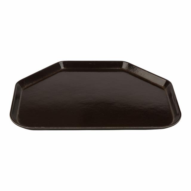 Cambro Camtray trapezium - 457x355mm - Brazil Brown