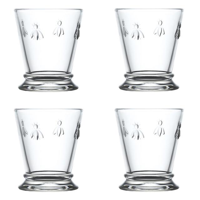 La Rochère Abeille Set 4 tumblers - 0.26Ltr