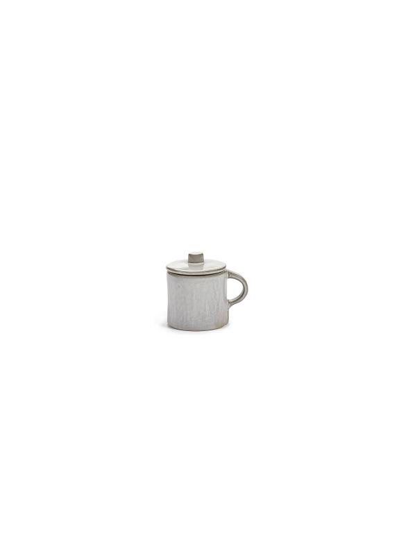Serax La Mère tableware Espressokopje met deksel - 0.11Ltr - Off White