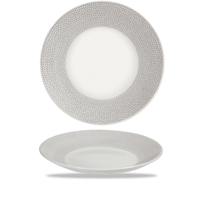 Churchill Isla Spinwash Coupebord diep laag - Ø281mm - H 37mm - Shale Grey