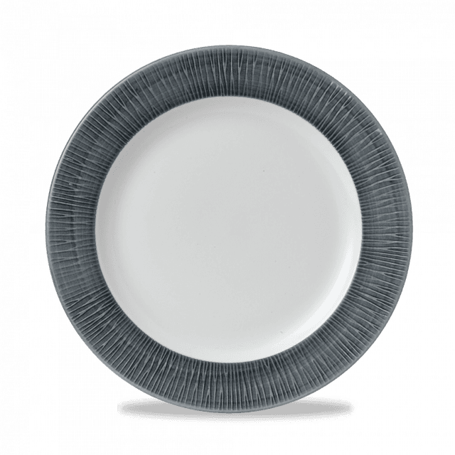 Churchill Bamboo Spinwash Bord plat met rand - Ø261mm - Mist