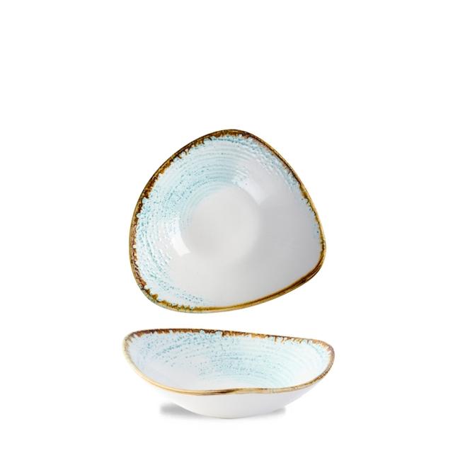 Churchill Studio Prints Homespun Accents Schaal driehoek - B 185mm - Aquamarine