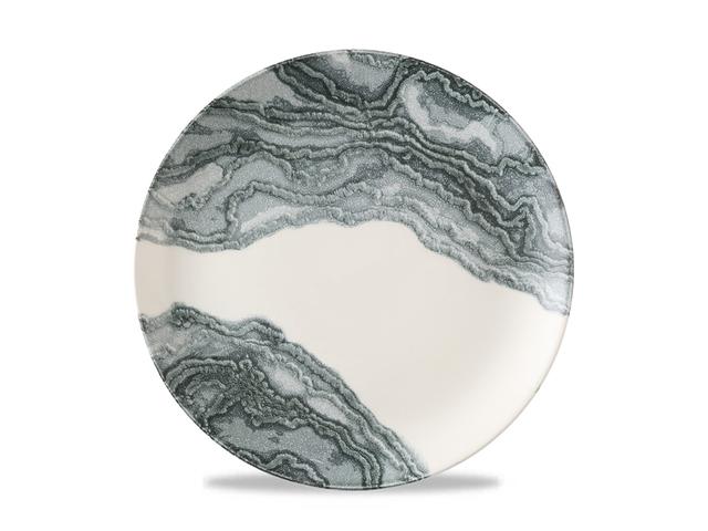 Churchill Tide Coupebord plat - Ø260mm - Black