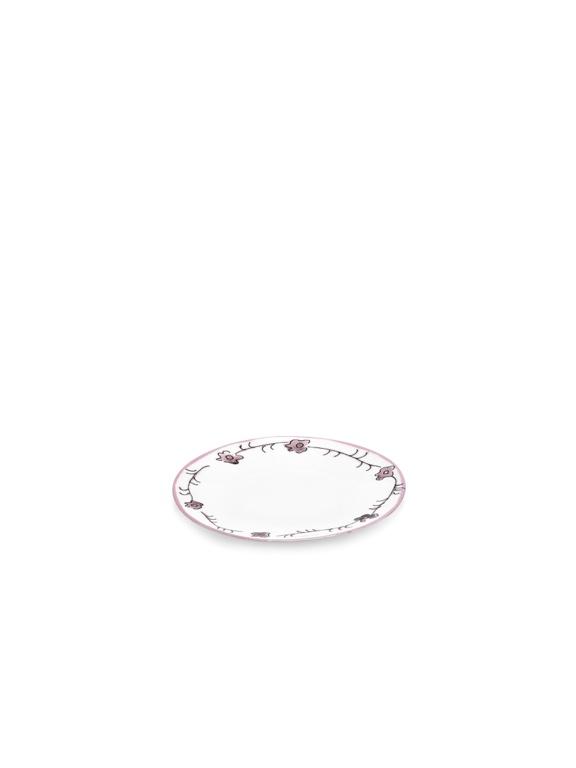 Serax Midnight Flowers Dessertbord - Ø160mm - Dark Viola