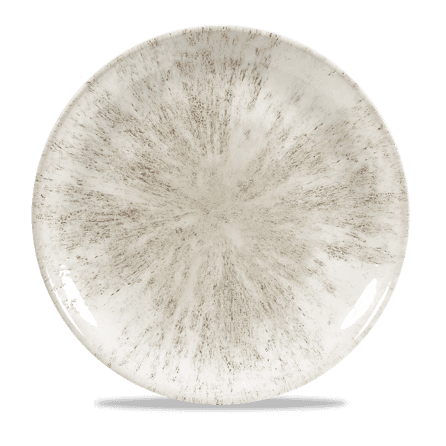 Churchill Studio Prints Stone Coupebord plat - Ø288mm - Agate Grey