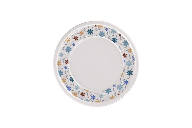 RAK Ease Summer Bord plat met rand - Ø237mm - White