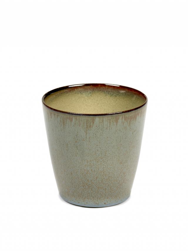 Serax Beker conisch S - Ø70mm - H 75mm - Smokey blue/misty grey