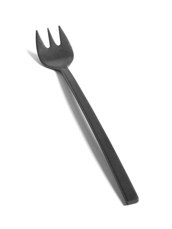 Serax La Mère tableware Tafelvork - L 220mm - Black stonewashed