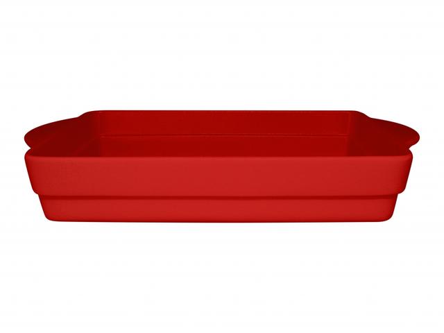 RAK Chef's Fusion Terrine rechthoekig zonder deksel - 390x240x60mm - Bright red