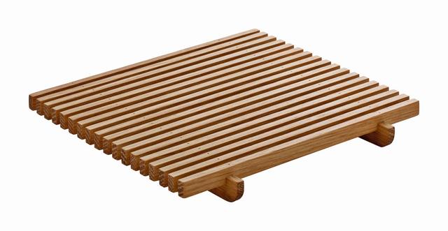 Playground Kruimelrooster vierkant - 180x180x20mm - Eik