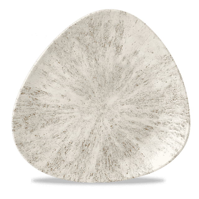 Churchill Studio Prints Stone Bord plat driehoek - B 285mm - Agate Grey