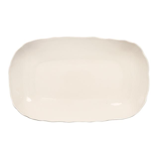 Jars Plume Schaal rechthoekig - 430x230x30mm - Nude