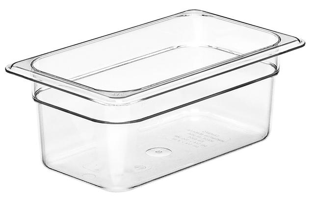 Cambro Gastronormbak 1/4 GN - 265x162x100mm - Clear