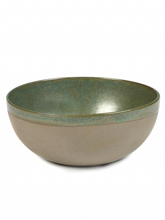 Serax Surface Kom L - Ø235mm - H 95mm - Camogreen