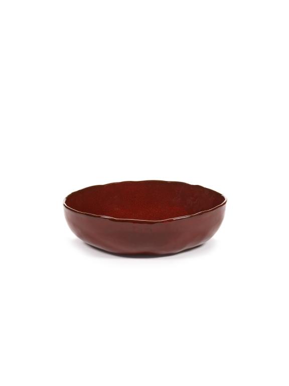 Serax La Mère tableware Schaal L - Ø220mm - H 60mm - Venetian Red