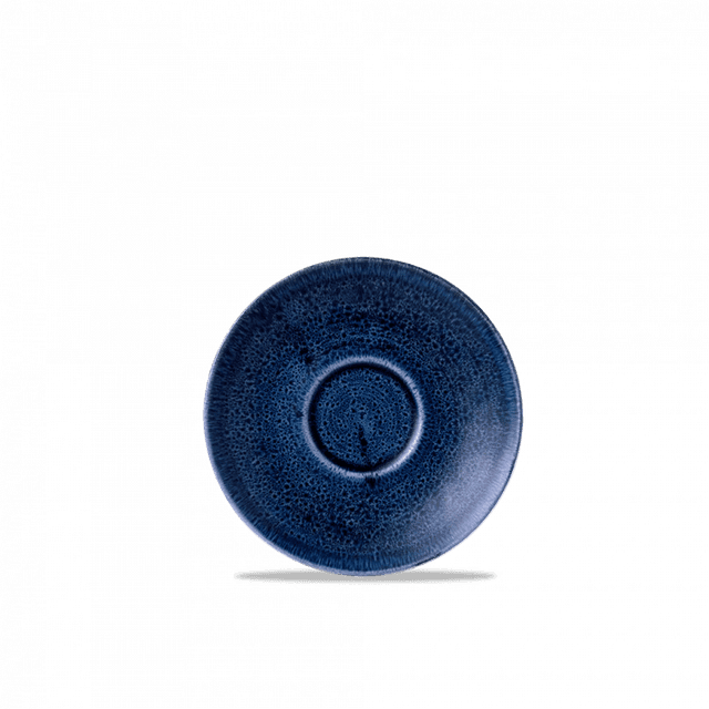 Churchill Stonecast Plume Schotel voor espressokopje - Ø118mm - Ultramarine