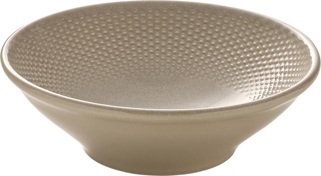 Heart & Soul Pine Schaal rond met reliëf - Ø200mm - Almond