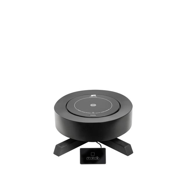 APS Inductie station Bonfire - 465x465x160mm - Zwart