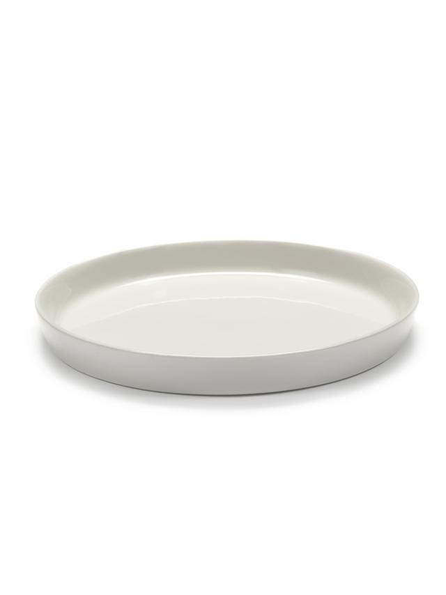 Serax Cena Bord diep L - 260x260x28mm - Ivoor