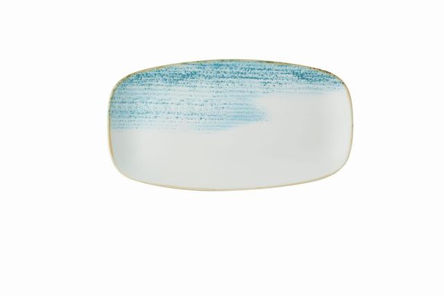 Churchill Studio Prints Homespun Accents Bord plat langwerpig - 298x153mm - Aquamarine