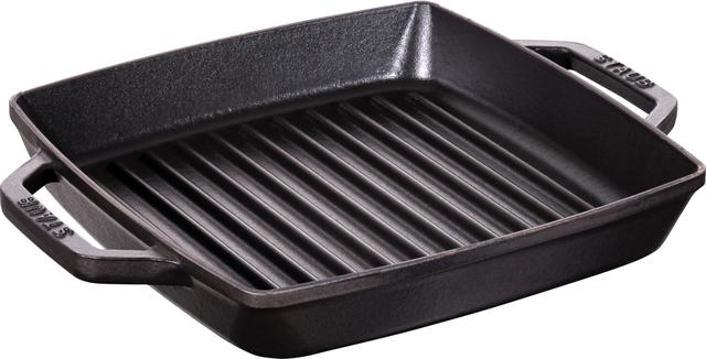 Staub Grillpan met 2 grepen - 230x230mm - Zwart