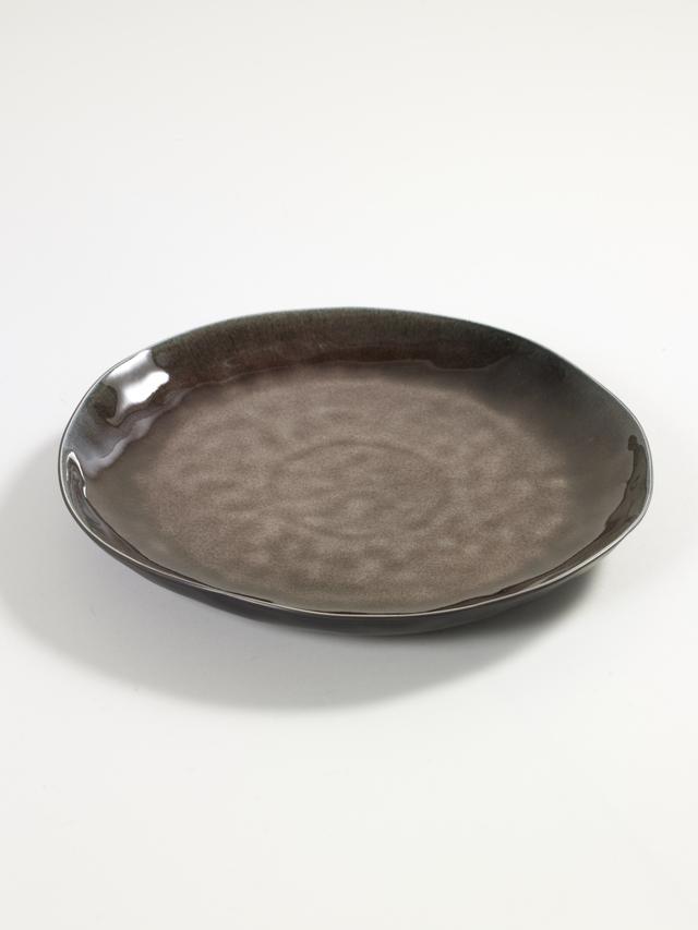 Serax Pure Bord rond Medium - Ø280mm - H 28mm - Bruin