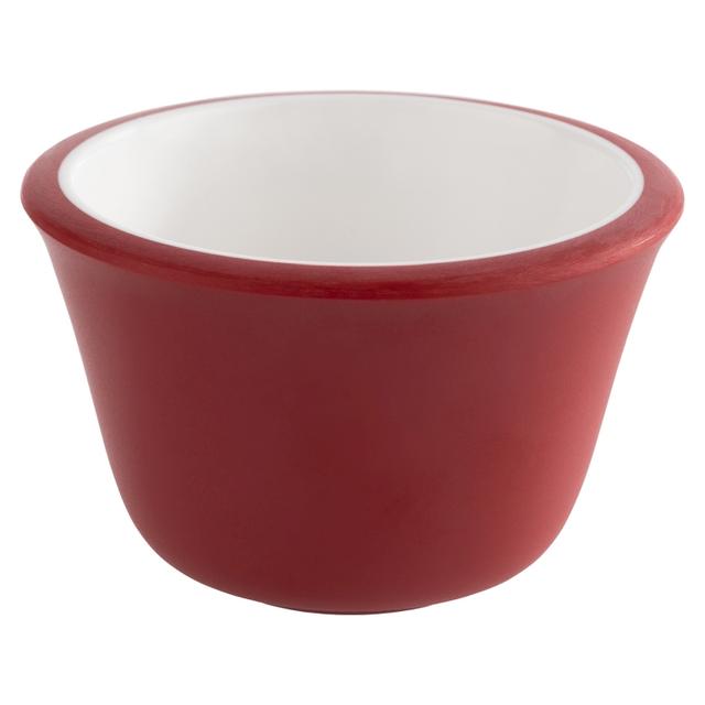 APS Dipschaaltjes 6 stuks - Ø60mm - H 40mm - 0.04Ltr - Rood/Wit