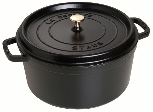 Staub Cocotte rond - Ø300mm - Zwart