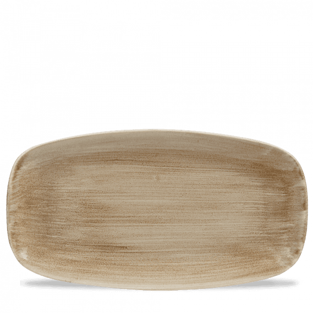 Churchill Stonecast Patina Bord plat langwerpig - 355x189mm - Antique Taupe
