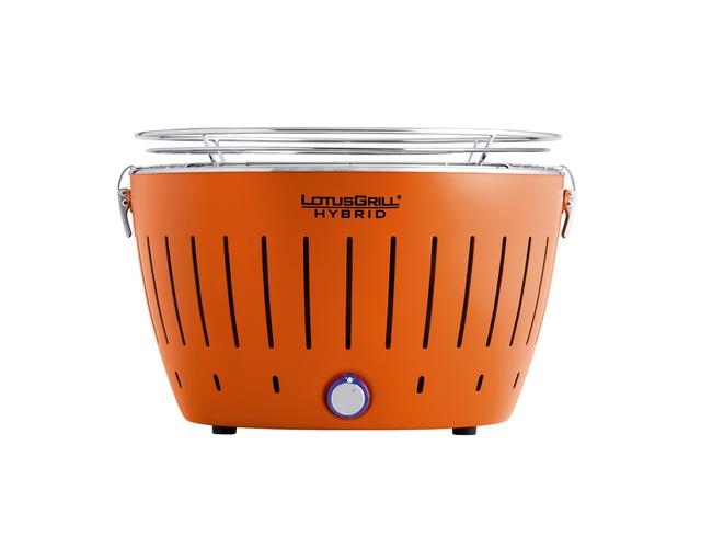 LotusGrill Classic Hybrid Tafelbarbecue - Ø350mm - Oranje