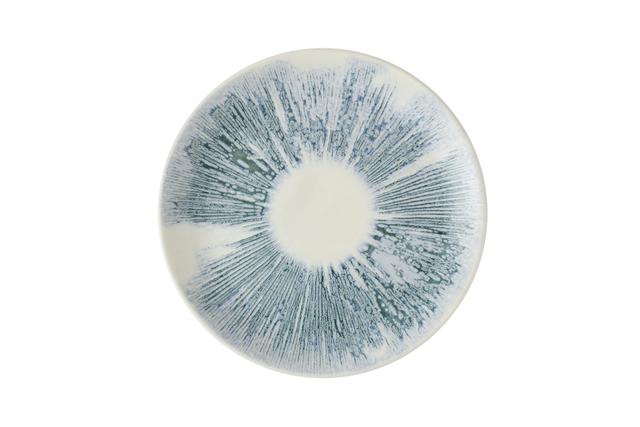 Churchill Inked Lyra Coupebord plat - Ø288mm - Blue