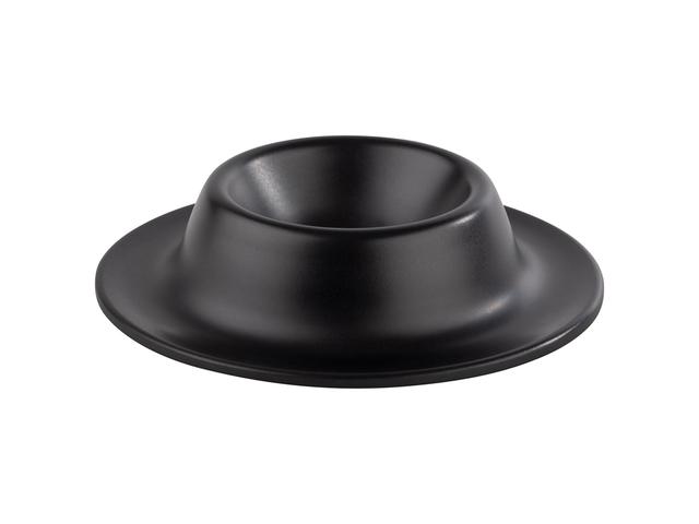 APS Eierdop set van 4 - Ø85mm - H 20mm - Zwart