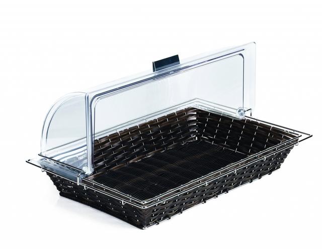 APS Buffetmand Economic - 565x365x100mm - Zwart/bruin