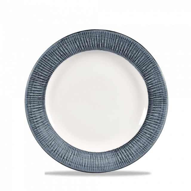 Churchill Bamboo Spinwash Bord plat met rand- Ø210mm - Mist