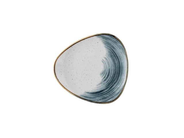 Churchill Stonecast Accents Bord plat driehoek - B 285mm - Blueberry