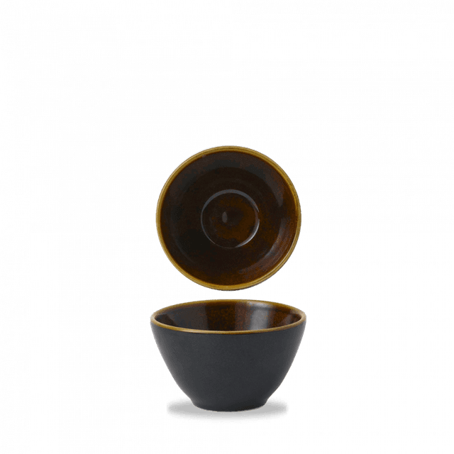 Churchill Nourish Schaal diep - Ø102mm - 0.24Ltr - Tokyo Black