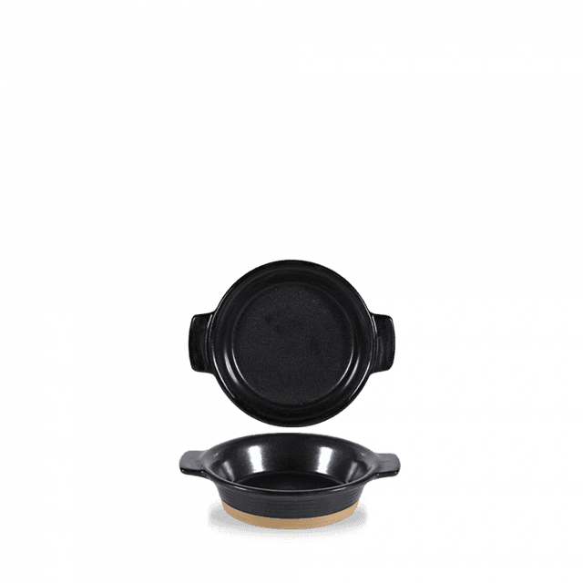 Churchill Art De Cuisine Igneous Schaal - Ø120mm - 0.19Ltr - Black