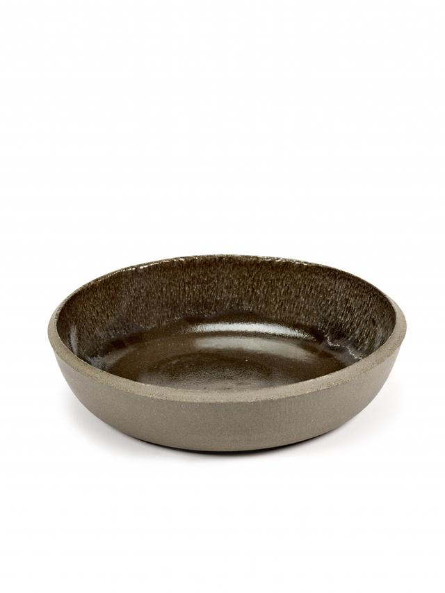 Serax FCK Bord diep - Ø210mm - H 45mm - Grijs patch